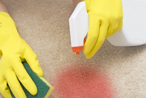 Professional carpet cleaning in Brixton home interior