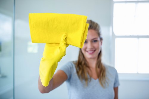 Waste handling and environmental compliance for cleaning services